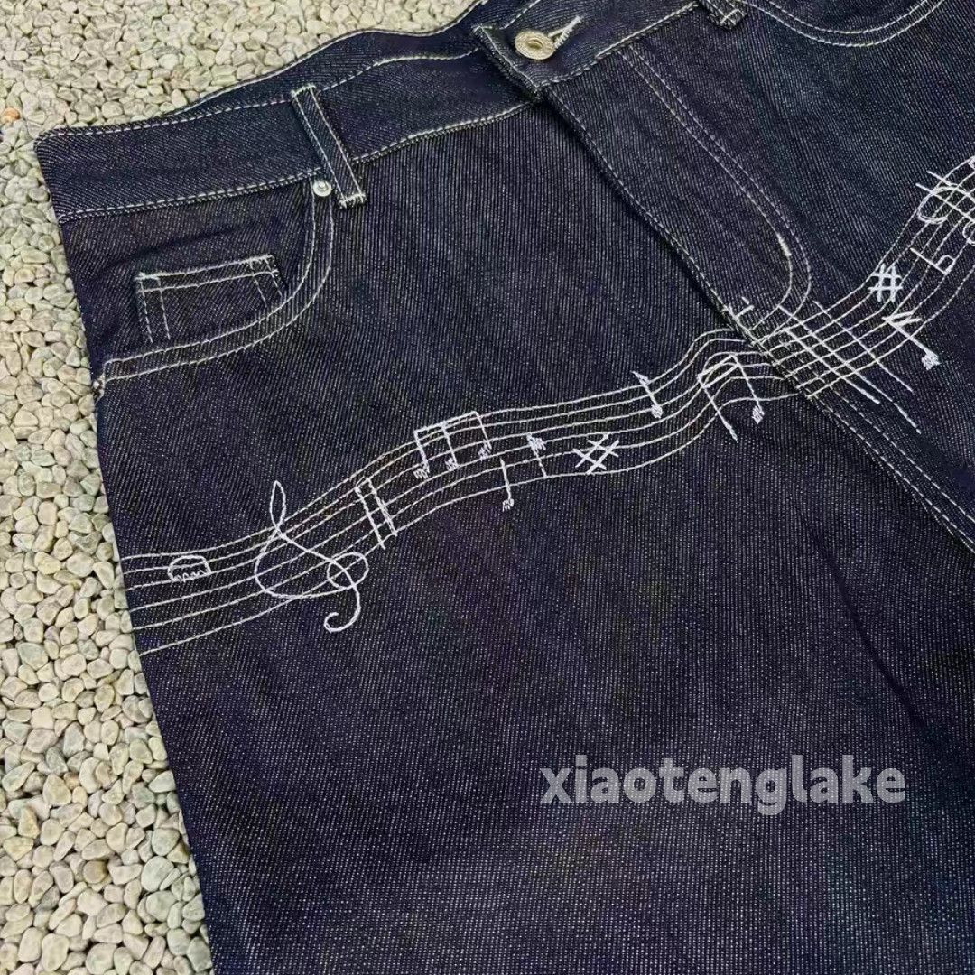 Jean xtl Louisvuitton alyx style y2k flared pattern jeans Size US 28 / EU 44 - 6 Thumbnail