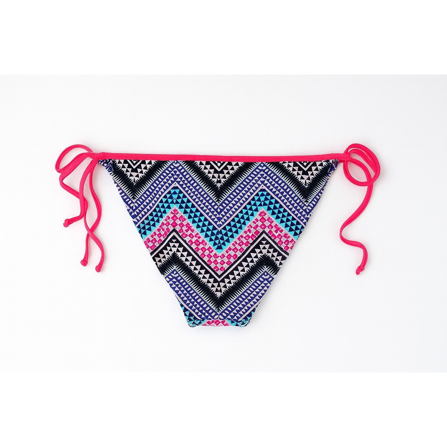 Gap GAP Multicolor Chevron Tie-Side Bikini Bottoms | Size Small Size ONE SIZE - 2 Thumbnail