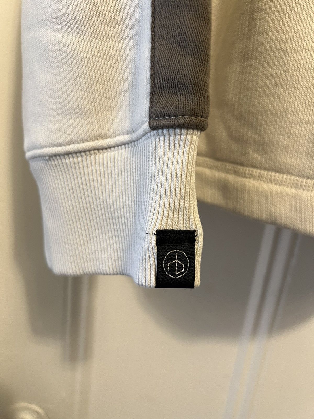 Rag & Bone Authentic Rag & Bone turtledove mixed media hoodie off white Size US L / EU 52-54 / 3 - 2 Thumbnail