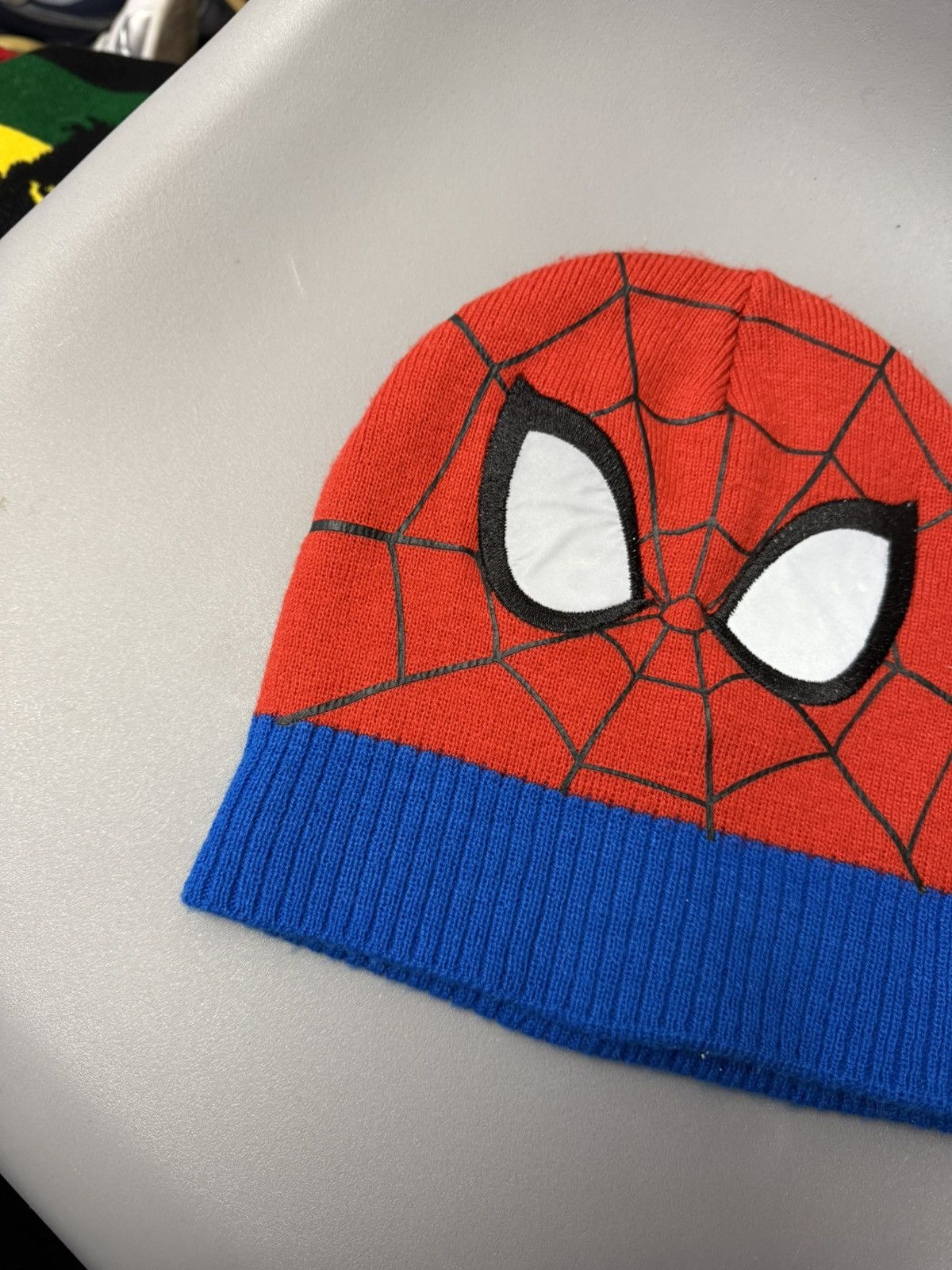Marvel Comics Vintage Spider Man Rare hat cap Y2K Humor Size ONE SIZE - 3 Thumbnail