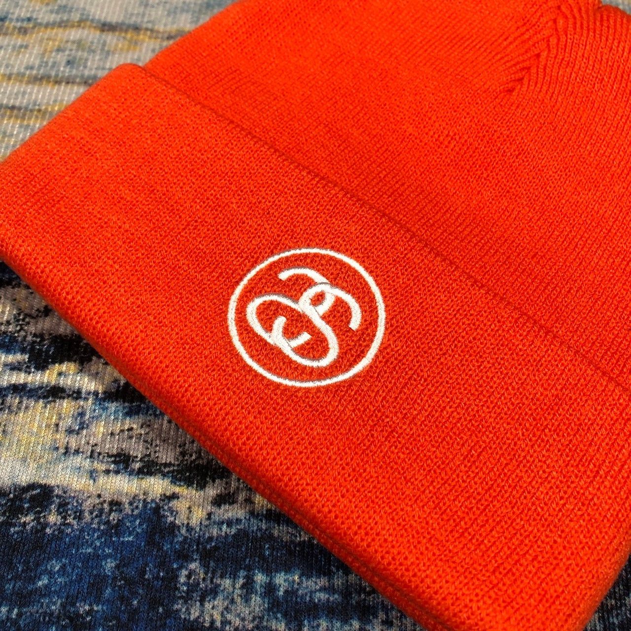 Stussy × Vintage Stussy FA19 SS-LINK Cuff Beanie Size ONE SIZE - 3 Thumbnail