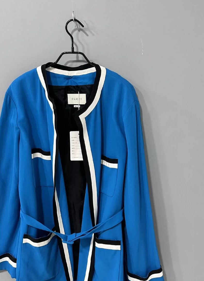 Gucci Gucci Striped small fragrant coat 2502-Nextarrow Size US XXS / EU 40 - 2 Thumbnail