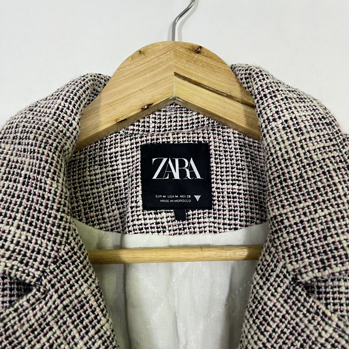 Zara ZARA CROPPED BOMBER STYLE JACKET Size M / US 6-8 / IT 42-44 - 4 Thumbnail