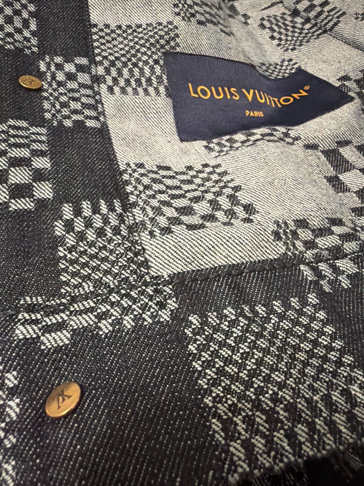 Louis Vuitton Louis Vuitton Virginia Is For Lovers Embroider Denim Jacket Size US S / EU 44-46 / 1 - 4 Thumbnail