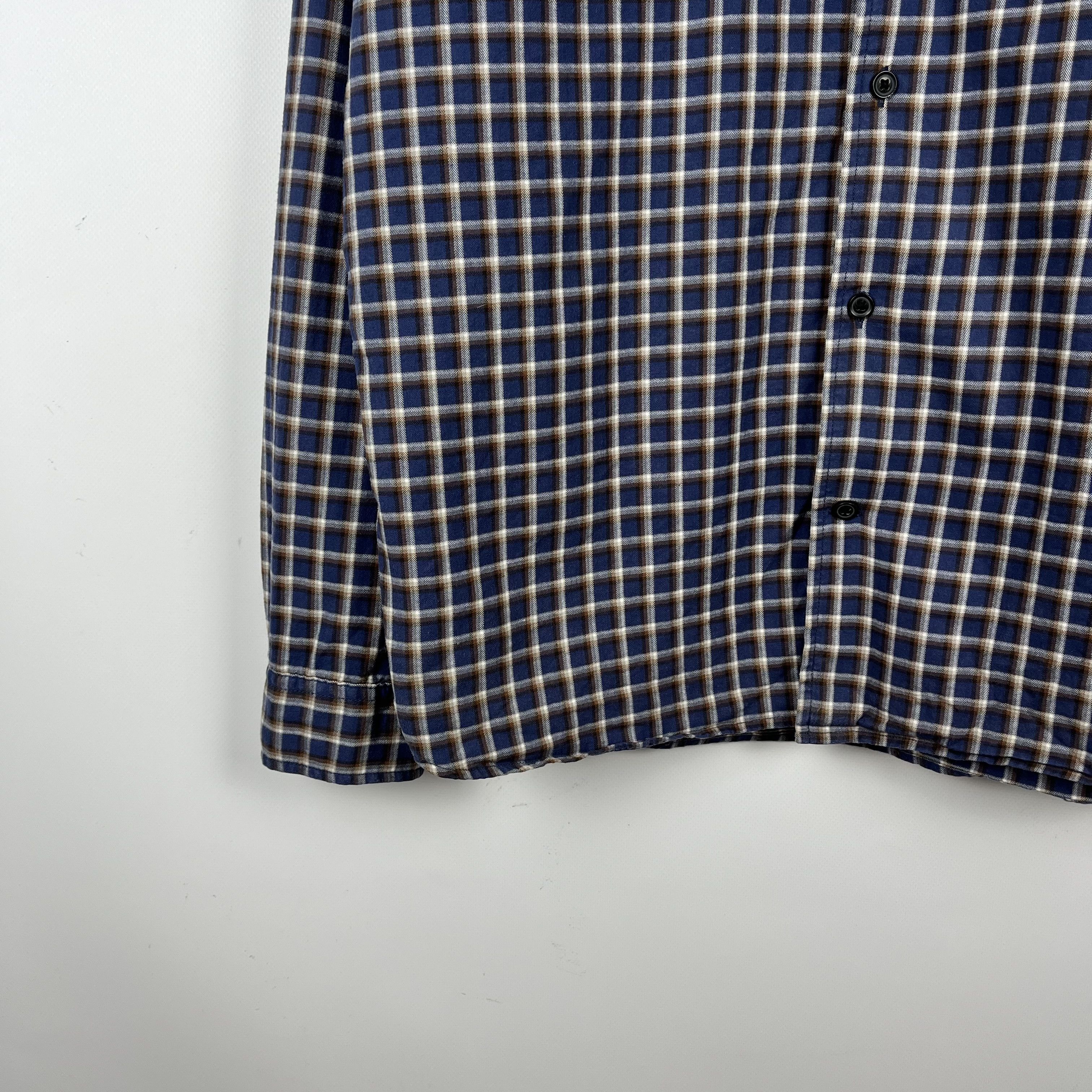 Allsaints Designer AllSaints Deming Long Sleeve Button Up Shirt Size US L / EU 52-54 / 3 - 4 Thumbnail