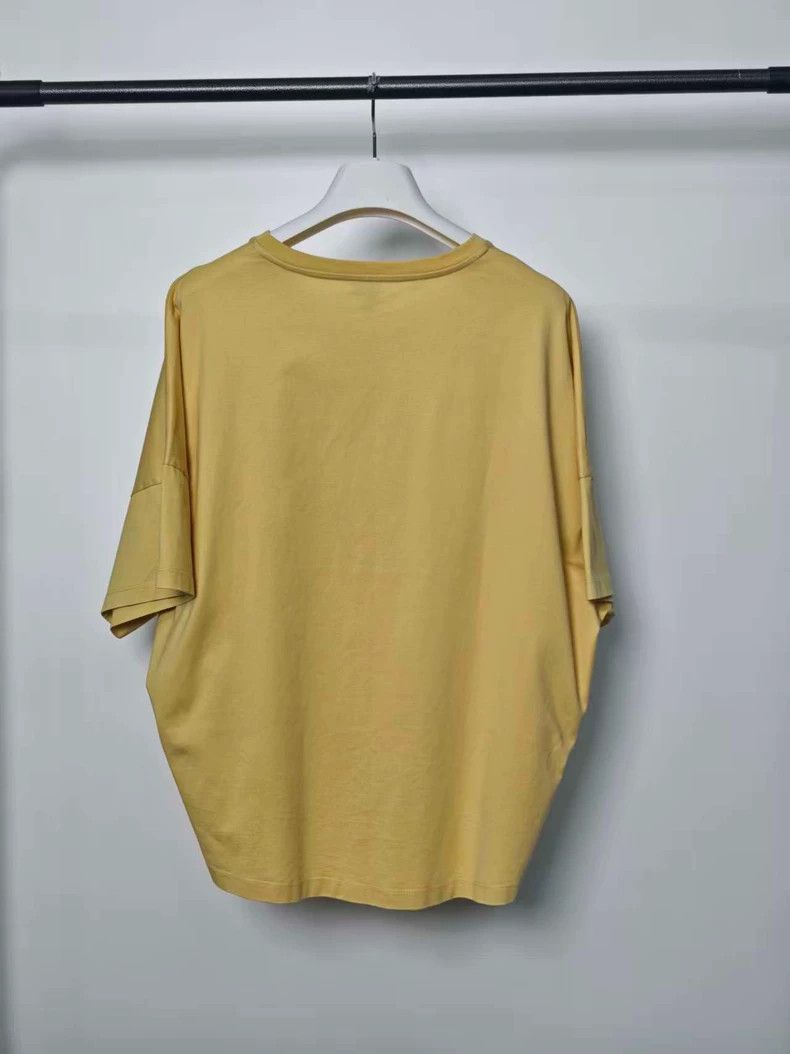 Loewe LOEWE Mustard yellow short-sleeved T-shirt Size S / US 4 / IT 40 - 2 Thumbnail