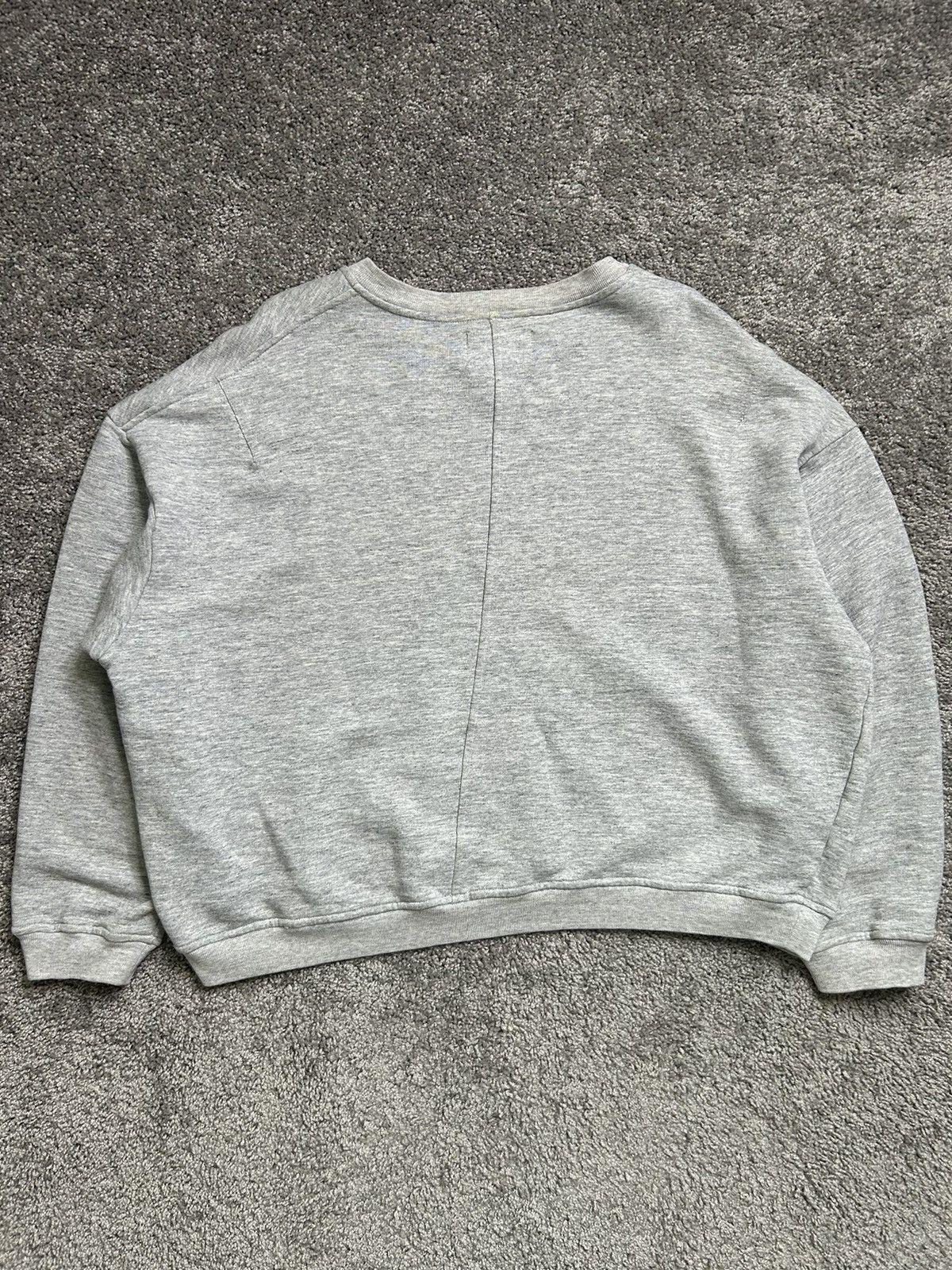 Represent Clo. Represent Boxy Cropped Blank French Terry Crewneck Size US M / EU 48-50 / 2 - 8 Thumbnail