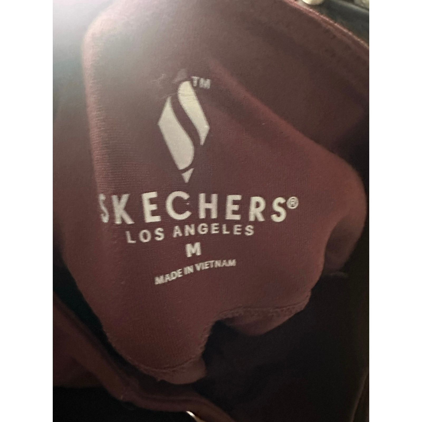 SKECHERS Skechers Go Walk High-Waisted Straight-Leg Yoga Pants Plum Size 28" / US 6 / IT 42 - 5 Thumbnail