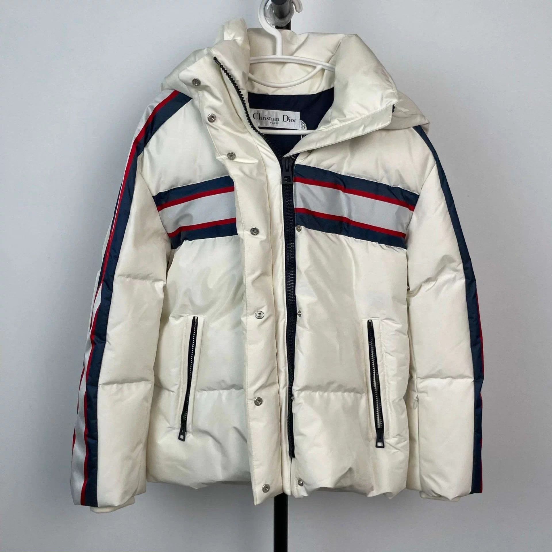 Dior Dior women's white hooded ski jacket XS Size XS / US 0-2 / IT 36-38 - 1 Thumbnail