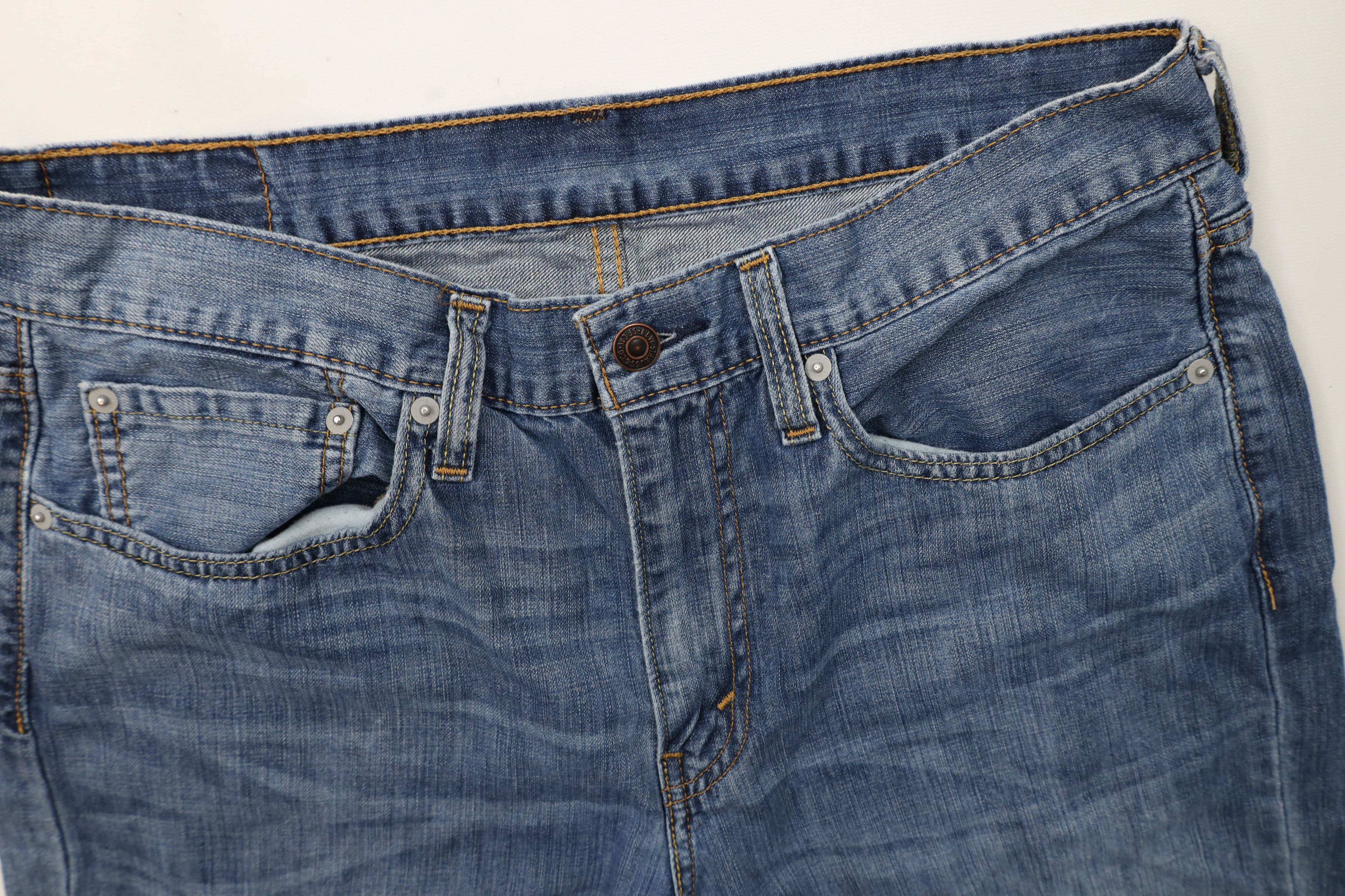 Levi's Vintage Y2K Levis 527 Fit Bootcut Wide Leg Denim Jeans Blue Size US 34 / EU 50 - 7 Thumbnail