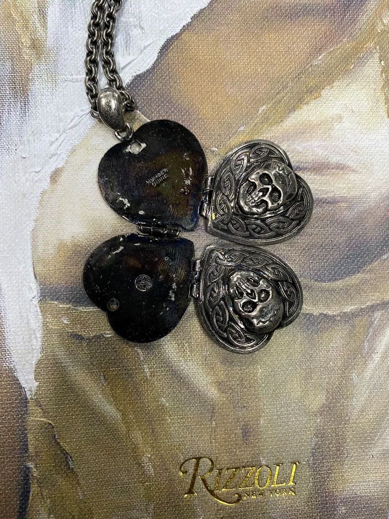 Number (N)ine Number (N)ineSkull clover necklace 2503-Nextarrow Size ONE SIZE - 3 Thumbnail