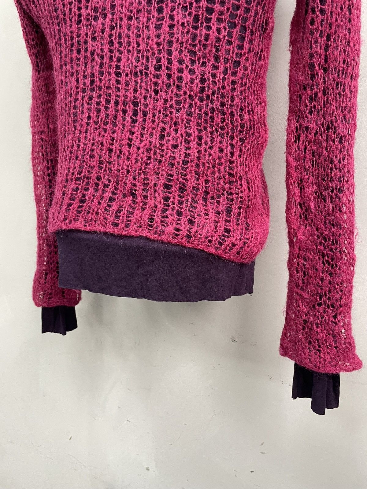 Diesel Mohair mesh sweater y2k diesel JPG style retro style Size S / US 4 / IT 40 - 10 Thumbnail