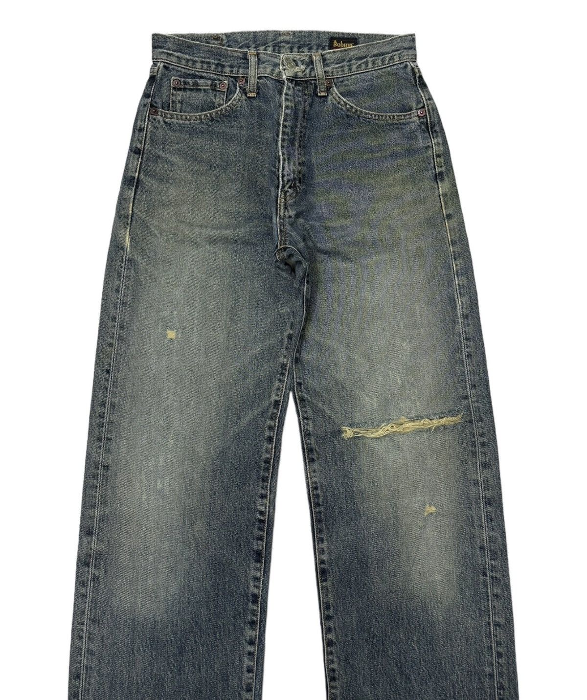 Japanese Brand VINTAGE JAPANESE BOBSON WIDE BAGGY JEANS Size US 29 - 3 Thumbnail