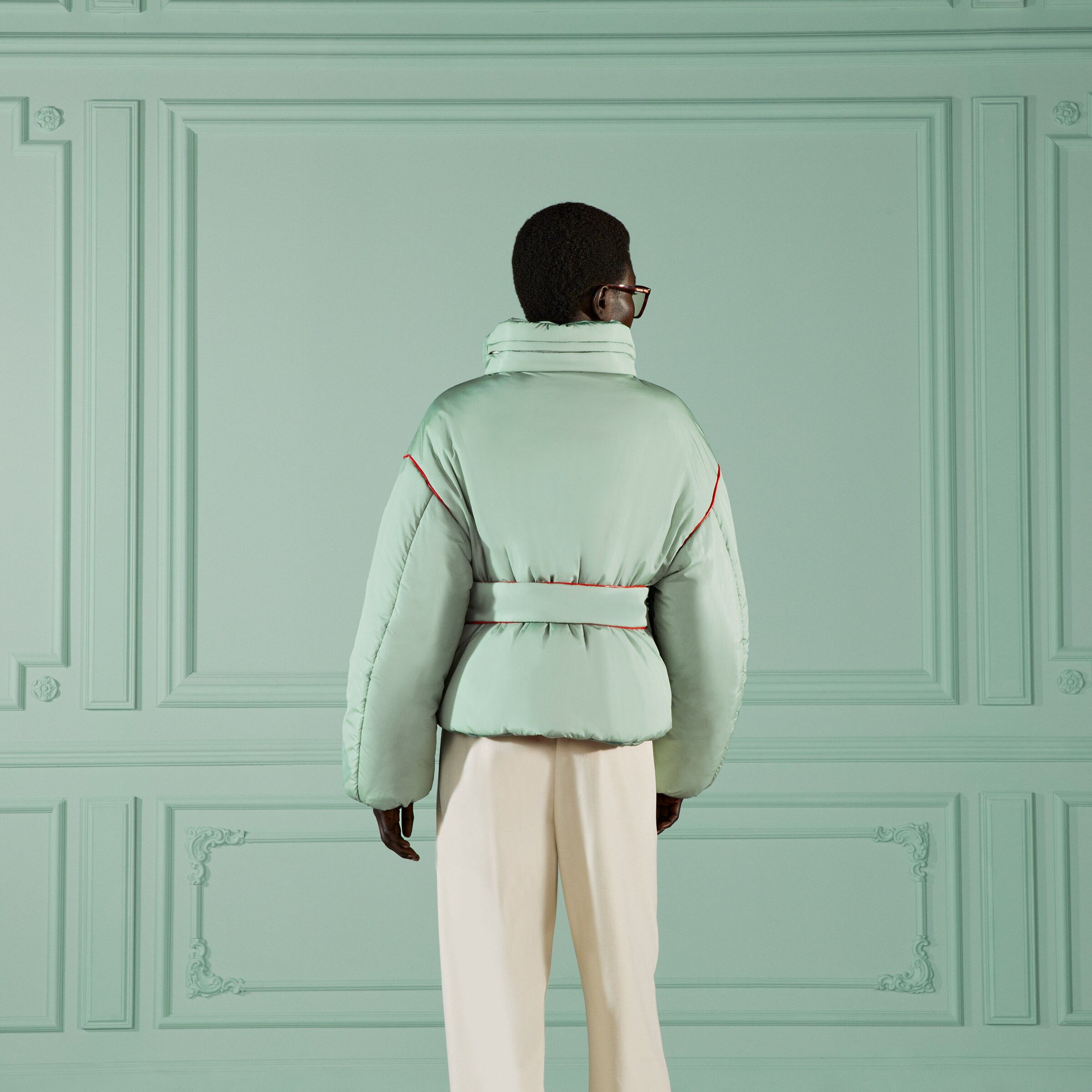 Gucci XS Gucci Adidas Jacket Padded Nylon Bomber Puffer Mint Green Size XS / US 0-2 / IT 36-38 - 3 Thumbnail
