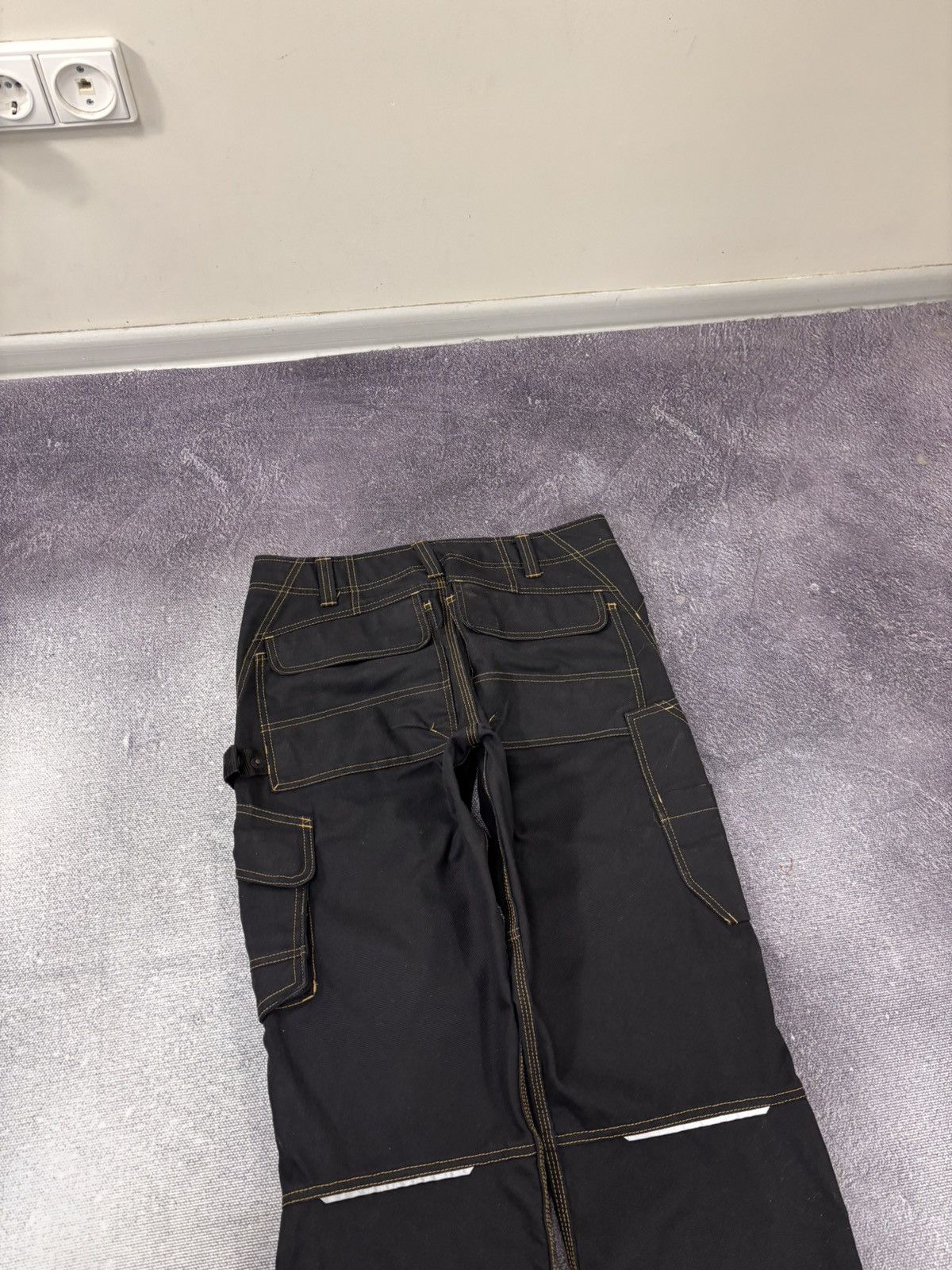 Other Mascot Men’s Black Work Utility Cargo Pants Size US 32 / EU 48 - 19 Thumbnail