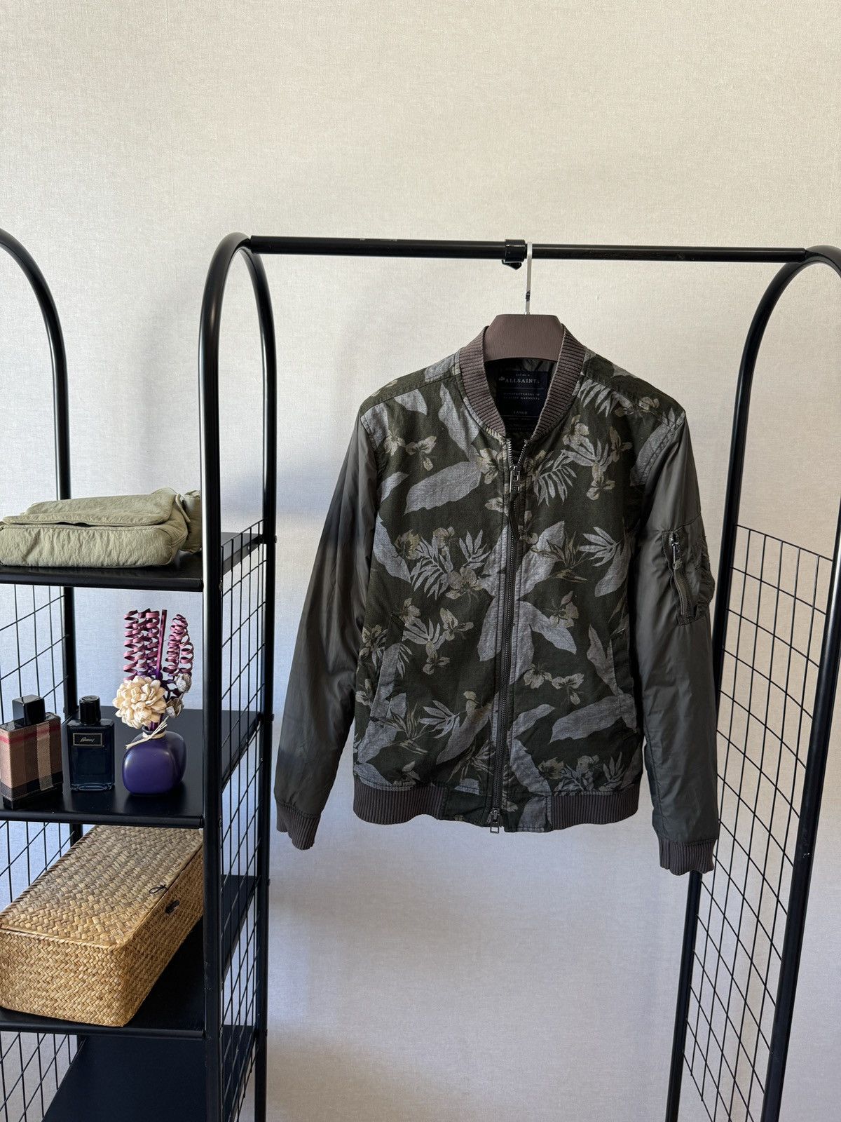 Allsaints AllSaints Fulton Bomber Jacket Japanese Cloth size L Size US L / EU 52-54 / 3 - 2 Thumbnail