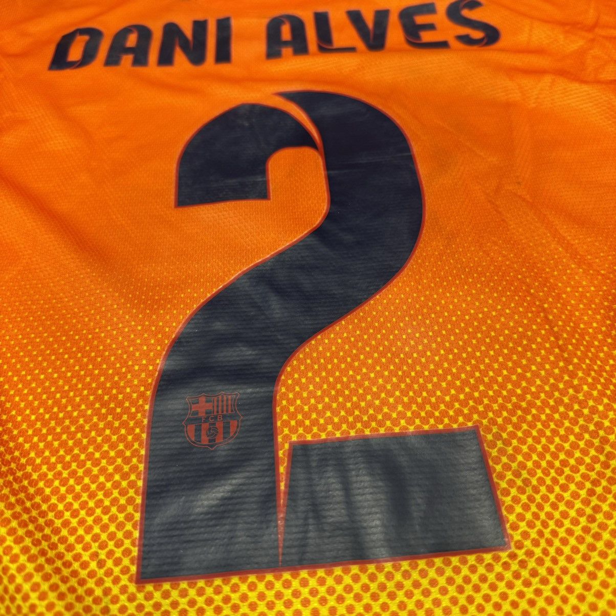 Nike Barcelona 12/13 longsleeves away shirt #2 Dani Alves (bnwt) Size US XL / EU 56 / 4 - 5 Thumbnail