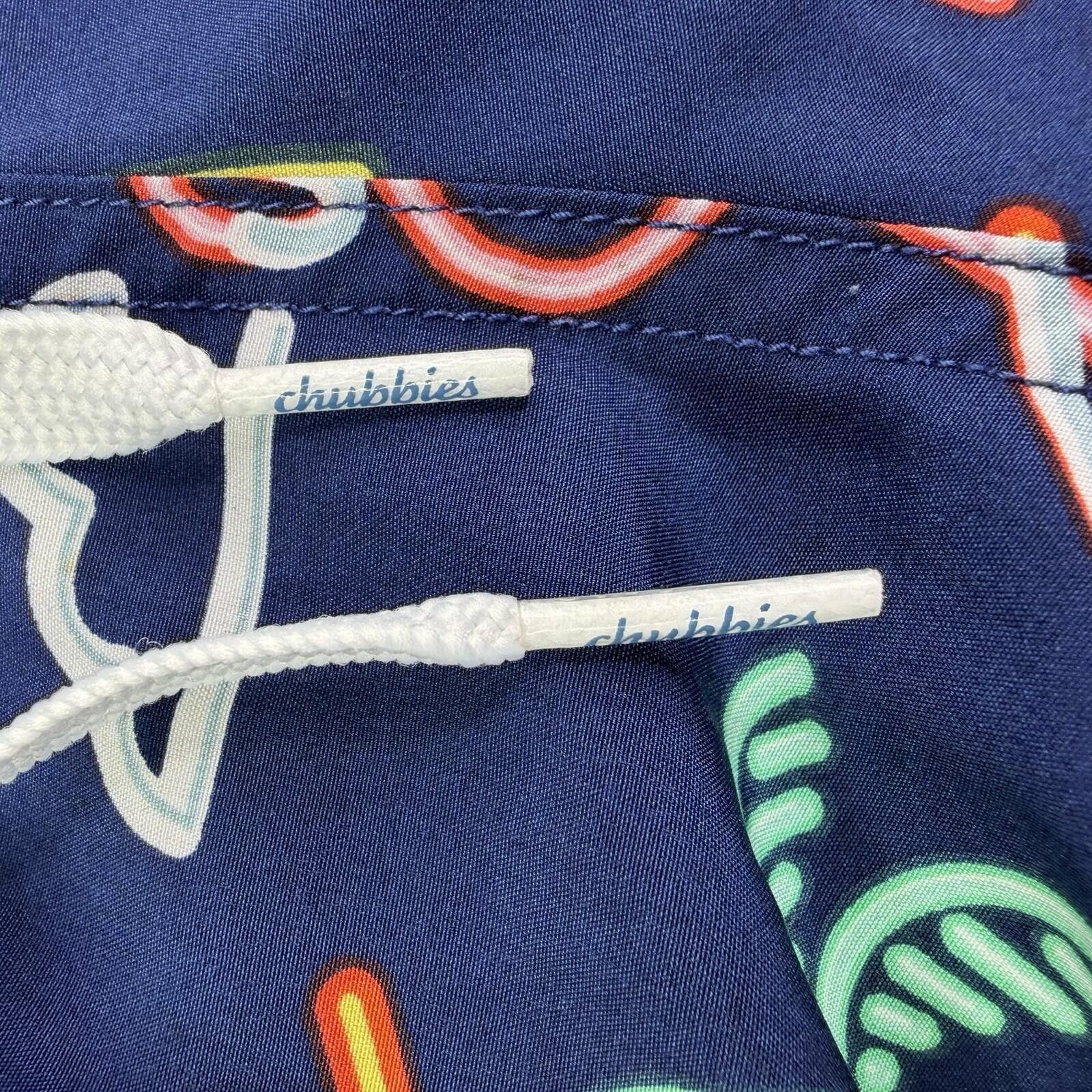 Chubbies Chubbies Neon Glades Swim Trunks Men's XL (34x5.5) Lined Size US 36 / EU 52 - 6 Thumbnail