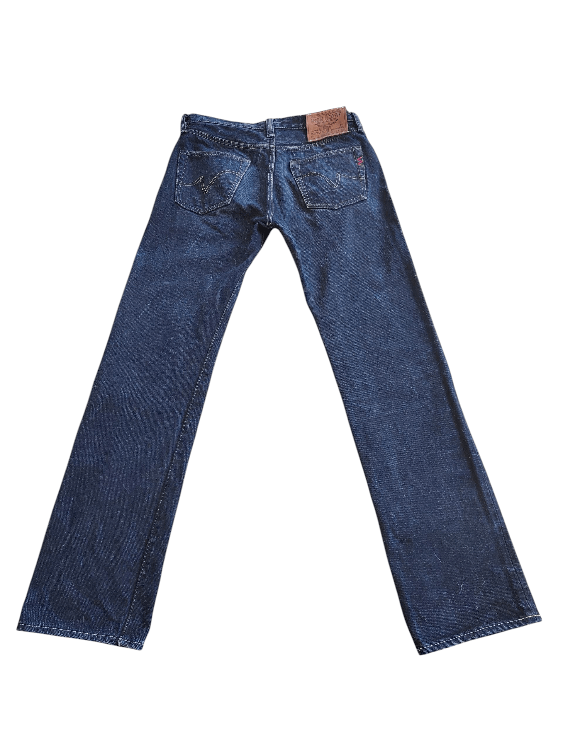 Iron Heart Iron Heart IH-666S od 18oz The Devils Fit Denim Jeans Size US 30 / EU 46 - 3 Thumbnail