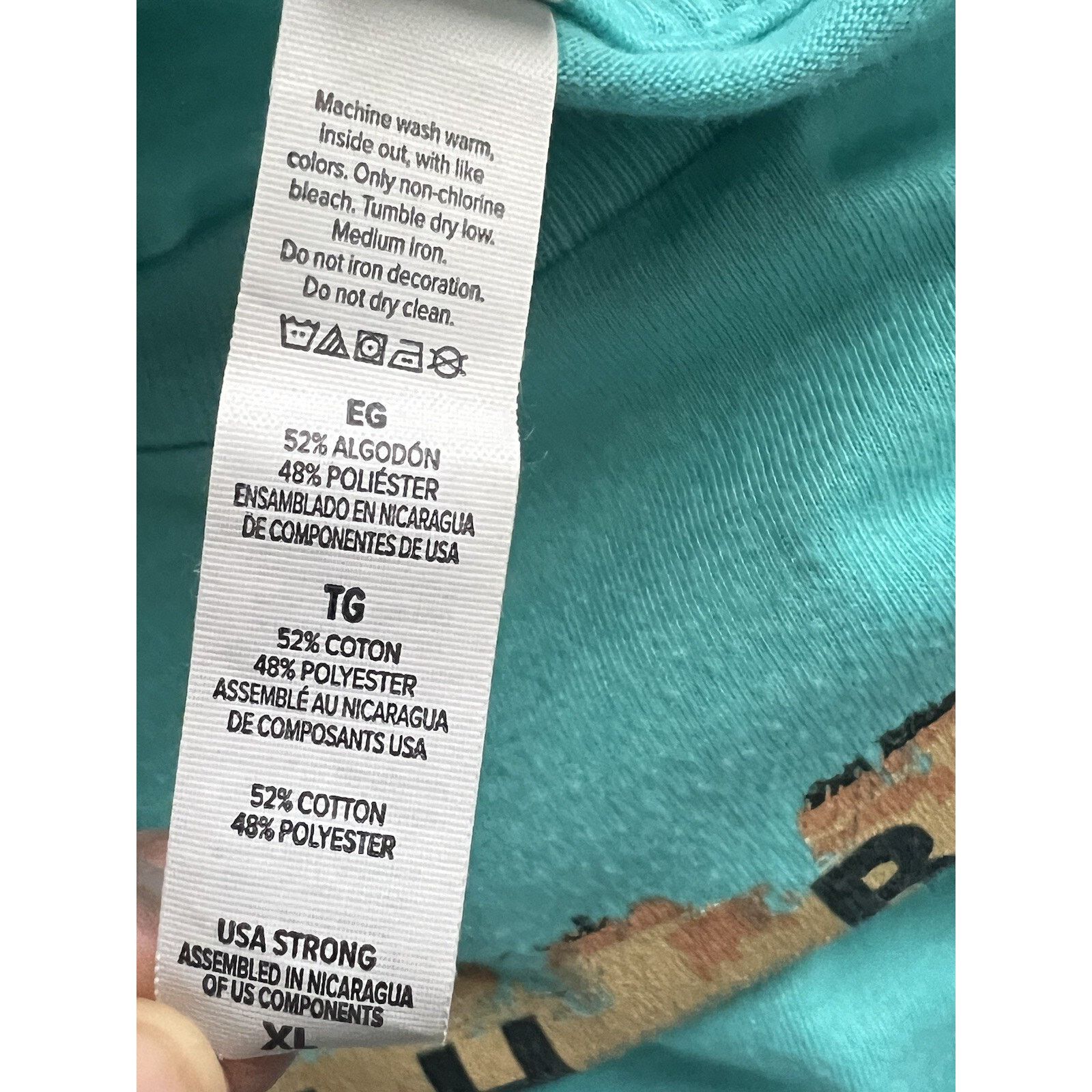 Canvas Garth Brooks Tiki Dive Bar Blue Graphic TEE XL Country Music Size US XL / EU 56 / 4 - 8 Thumbnail