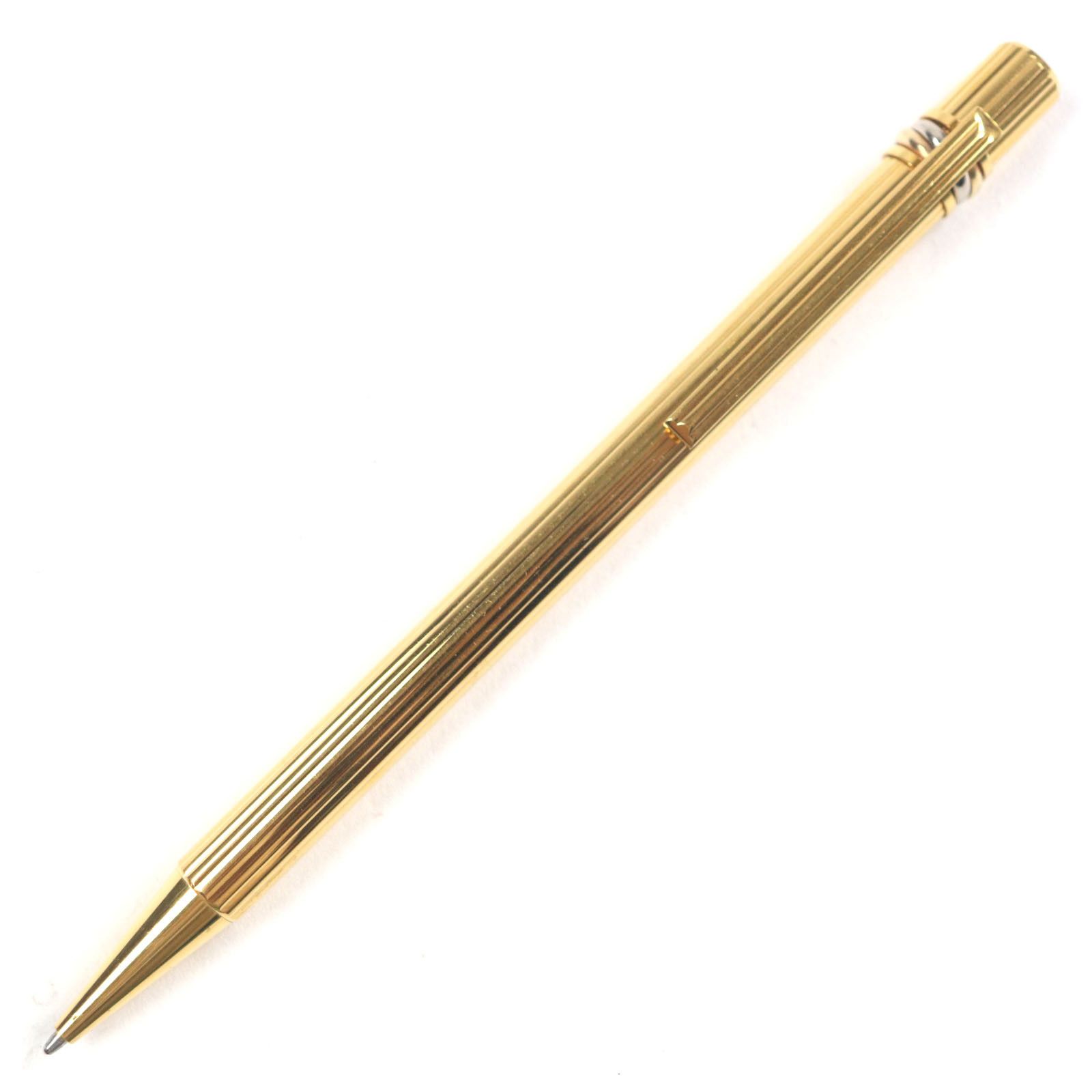 Cartier Cartier Cartier Trinity de Cartier Stripe Pattern Ballpoint Pen Metal Pen DUTY FREE for USA Size ONE SIZE - 1 Thumbnail