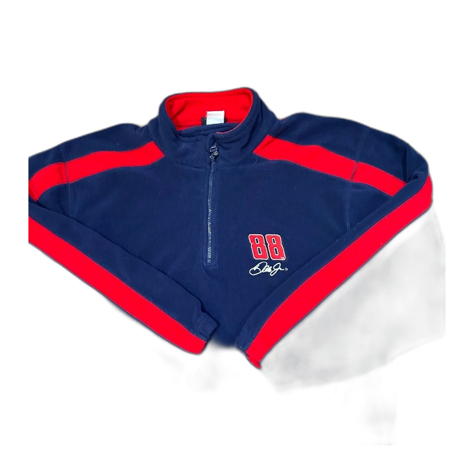 Vintage Nascar Dale Earnhardt Jr 88 Team Collection Pullover Fleece Size US XL / EU 56 / 4 - 2 Thumbnail