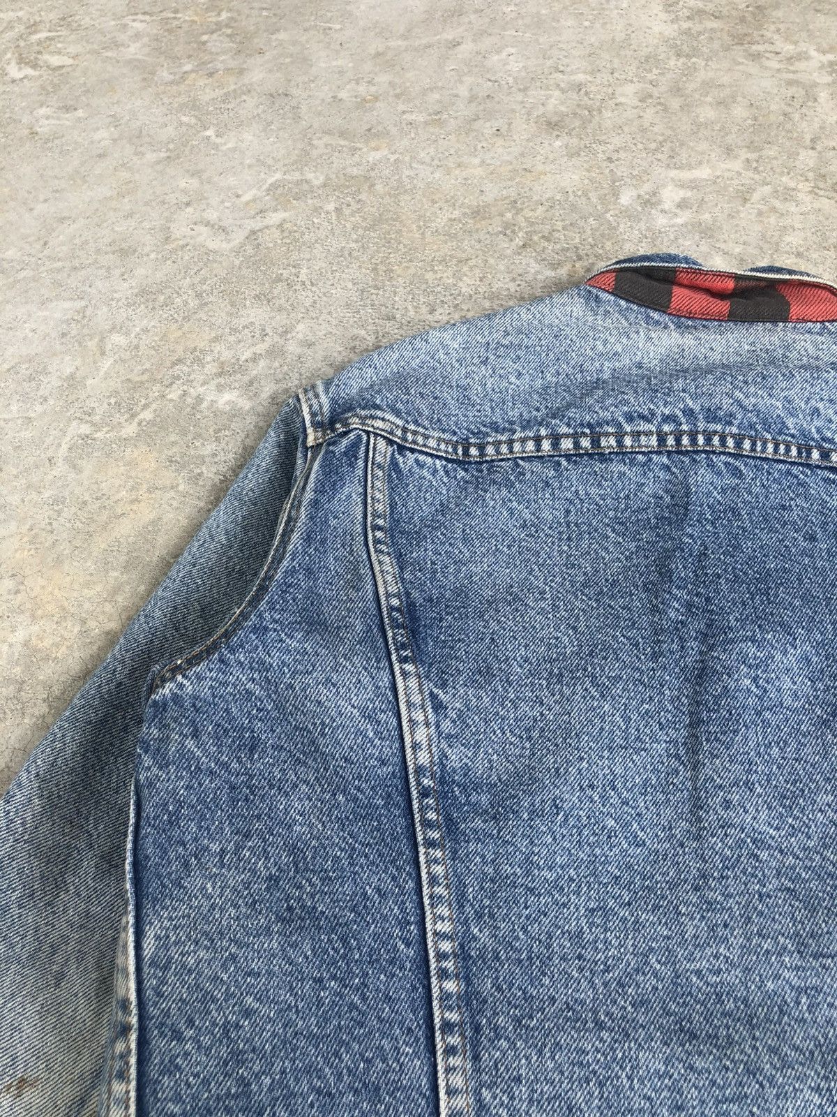Levi's Vintage 80s Levi’s Blanket Lined Denim Jacket Distressed Size US M / EU 48-50 / 2 - 17 Thumbnail