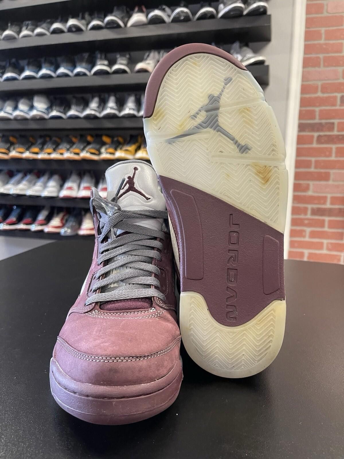 Jordan Brand Size 8 - Nike Air Jordan 5 Retro Burgundy ‘23 DZ4131-600 OG Size US 8 / EU 41 - 9 Thumbnail