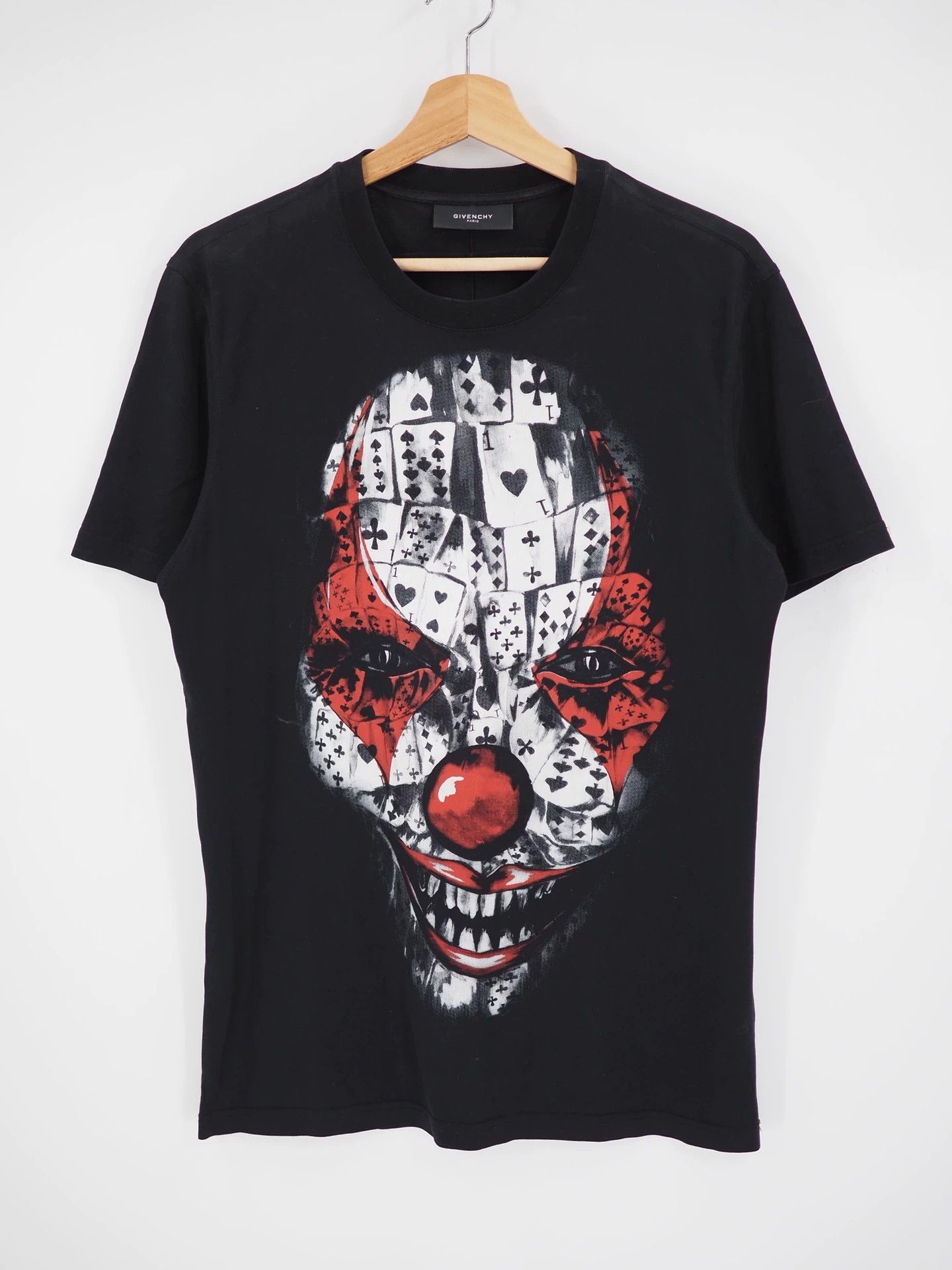 Givenchy SS11 Givenchy Black Joker Print T-shirt, Size M Size US M / EU 48-50 / 2 - 1 Thumbnail