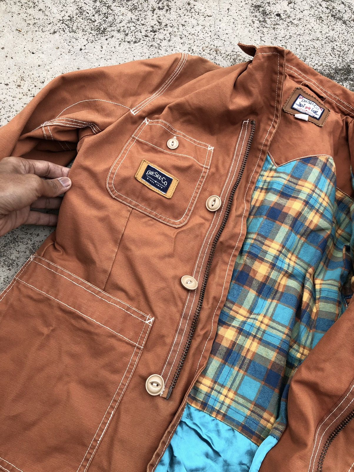 Diesel SUN FADED CORE JACKET BY DIESEL CO Size US S / EU 44-46 / 1 - 4 Thumbnail