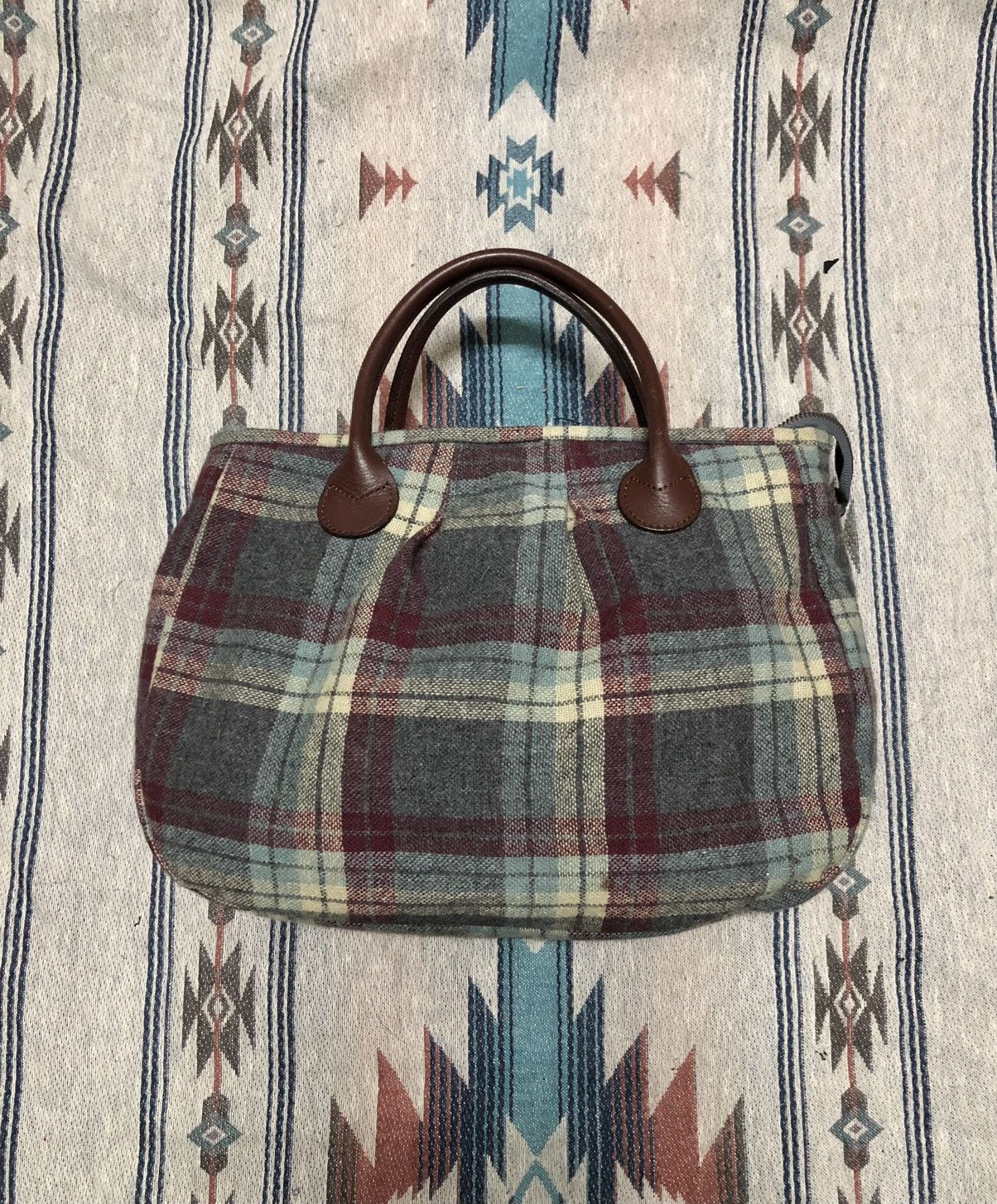 Japanese Brand LES BASIQUES DU SAC WOOL HANDBAG Size ONE SIZE - 1 Thumbnail