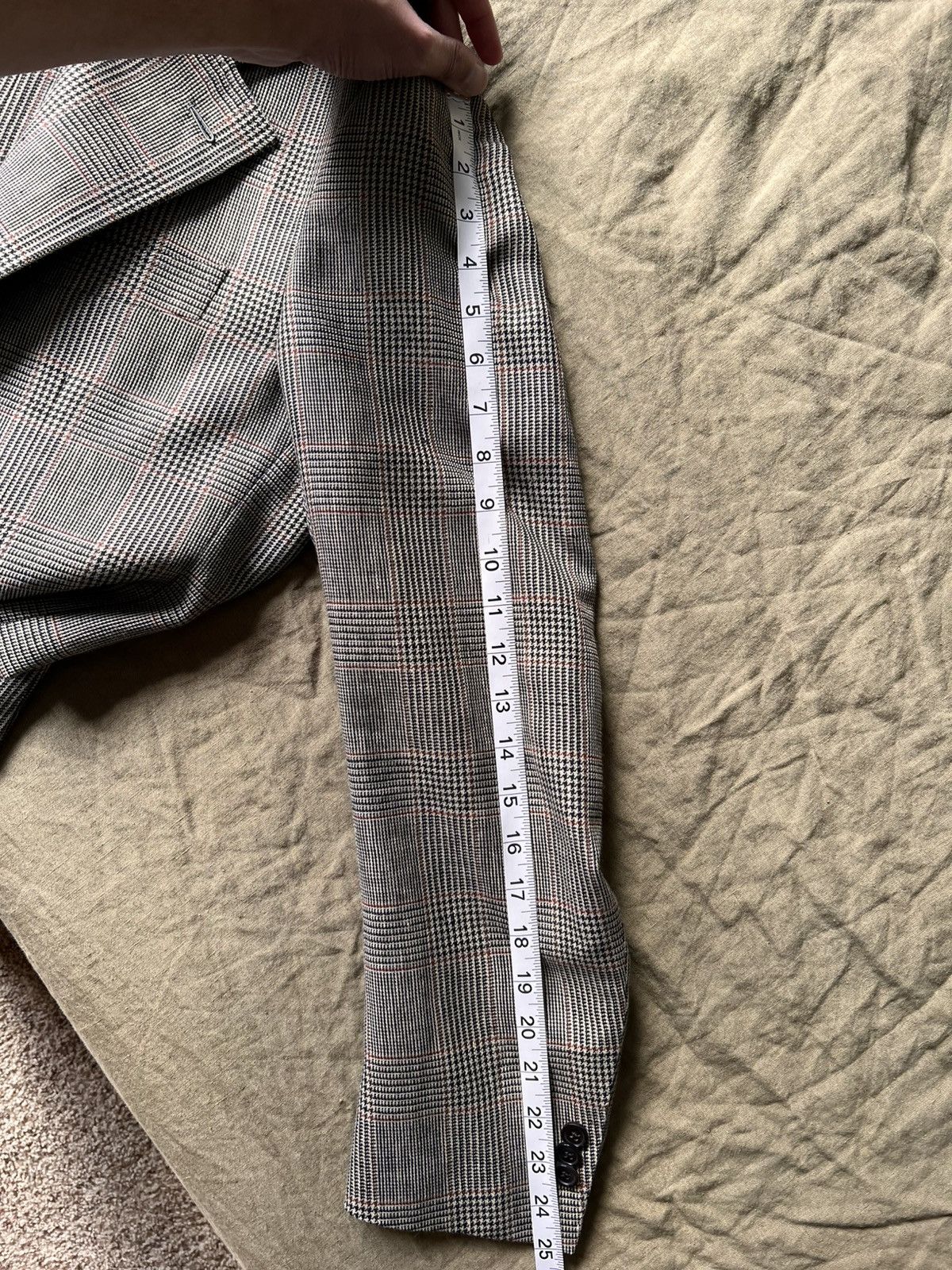 Spier & Mackay Spier & Mackey Classic Fit Check Pattern Blazer Size 38L - 2 Thumbnail