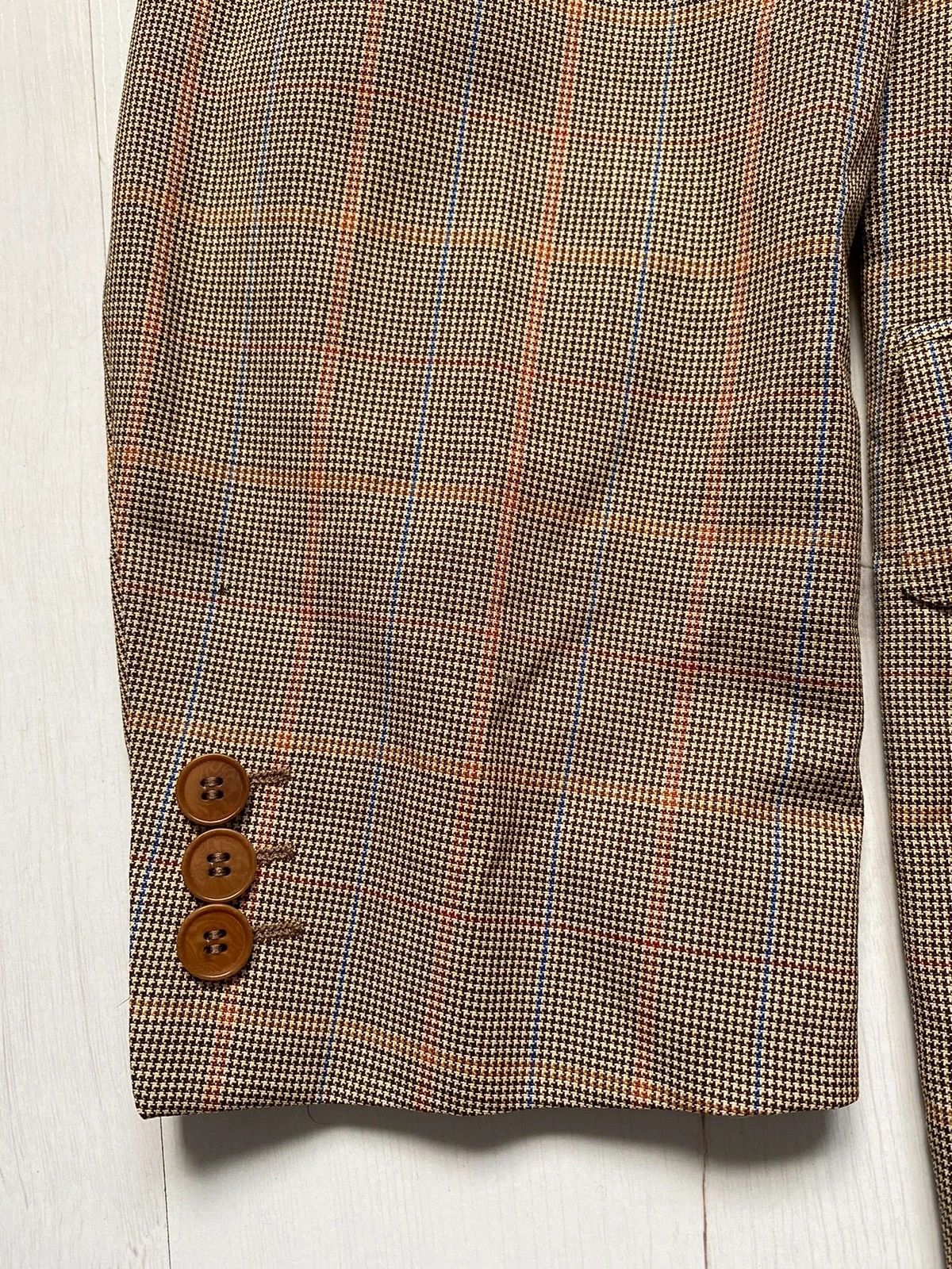 Burberry Burberry London Deadstock NWT Blazer Smoking Suit Plaid Size 52L - 10 Thumbnail
