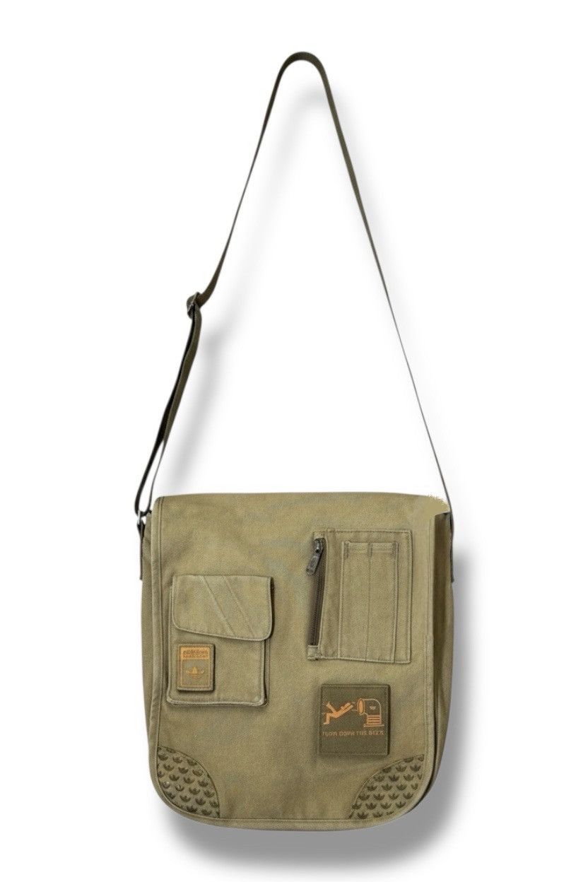 Adidas Adidas Safety Shoulders Bag Workwear Rare Streetwear 35x30cm Size ONE SIZE - 2 Thumbnail