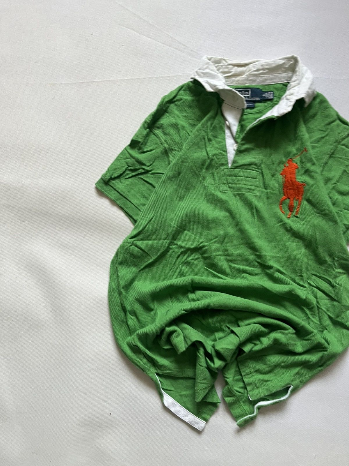 Polo Ralph Lauren Polo Ralph Lauren Striped Big Pony Polo Shirt Size US S / EU 44-46 / 1 - 3 Thumbnail