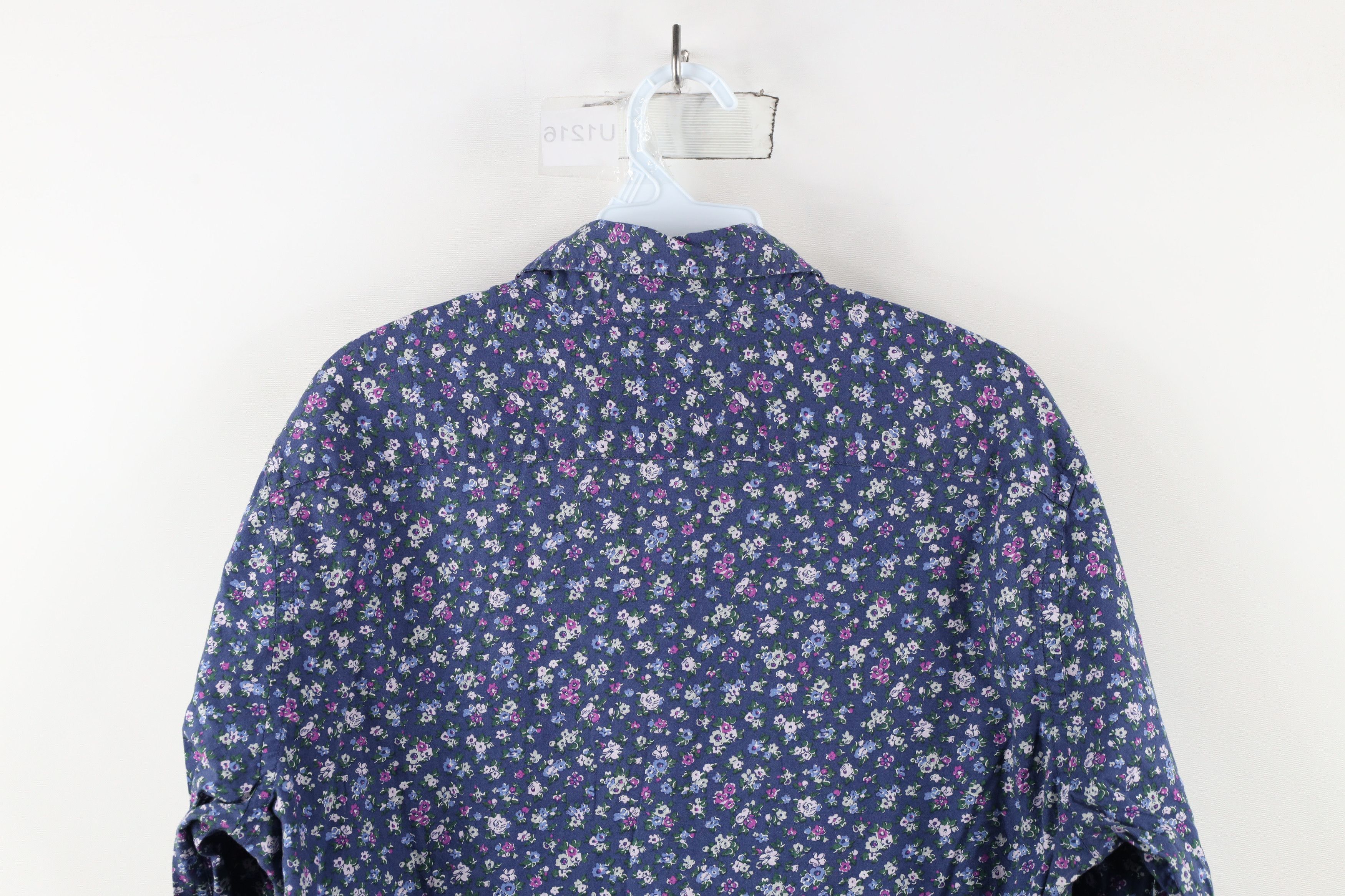 Express × Vintage Express Soft Wash Flower All Over Print Button Down Shirt Size US M / EU 48-50 / 2 - 11 Thumbnail