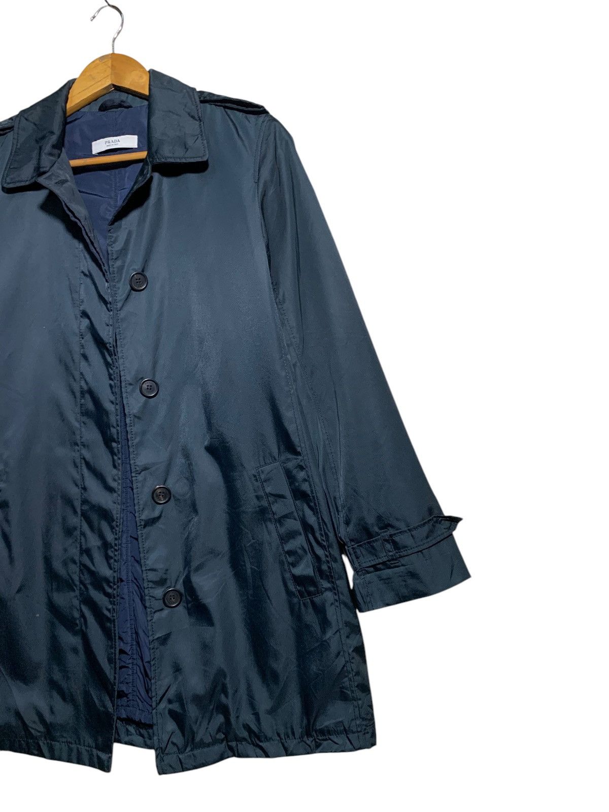 Prada 🔥PRADA ITALY NAVY BLUE JACKETS Size S / US 4 / IT 40 - 4 Thumbnail