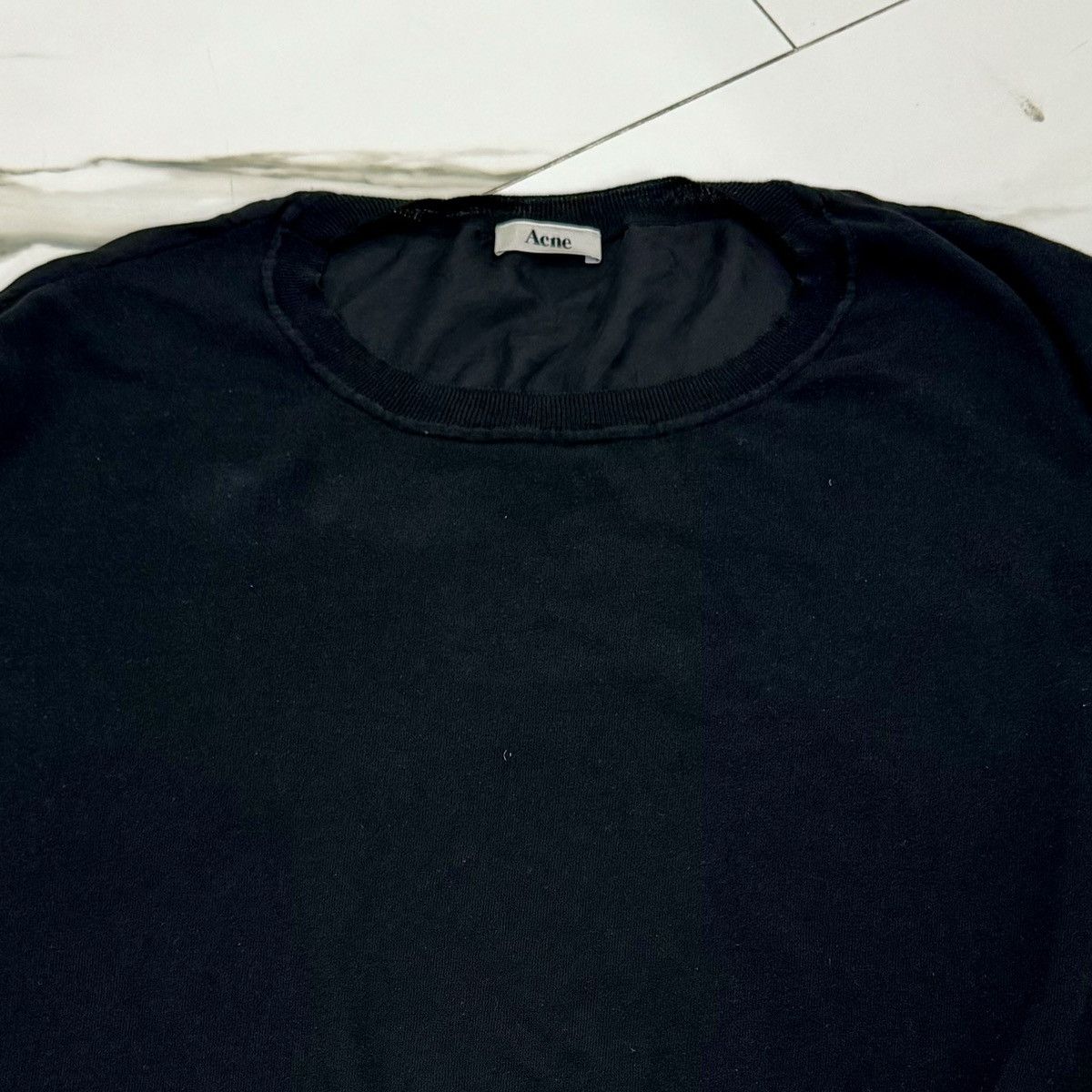 Acne Studios ACNE STUDIOS BLACK WOMENS TEE! Size L / US 10 / IT 46 - 2 Thumbnail