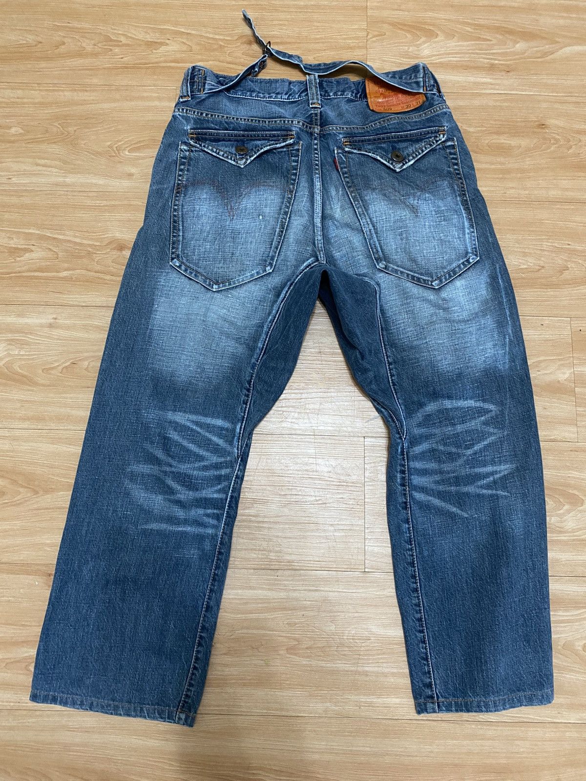 Levi's Distressed denim levis 509 very rare Size US 32 / EU 48 - 6 Thumbnail
