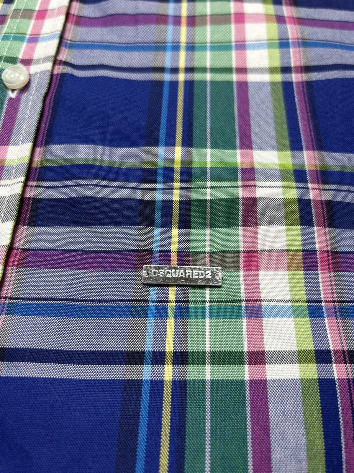 Dsquared2 Beautiful Dsquared 2 Multicolour Checks Shirt Size 46 Size US S / EU 44-46 / 1 - 6 Thumbnail