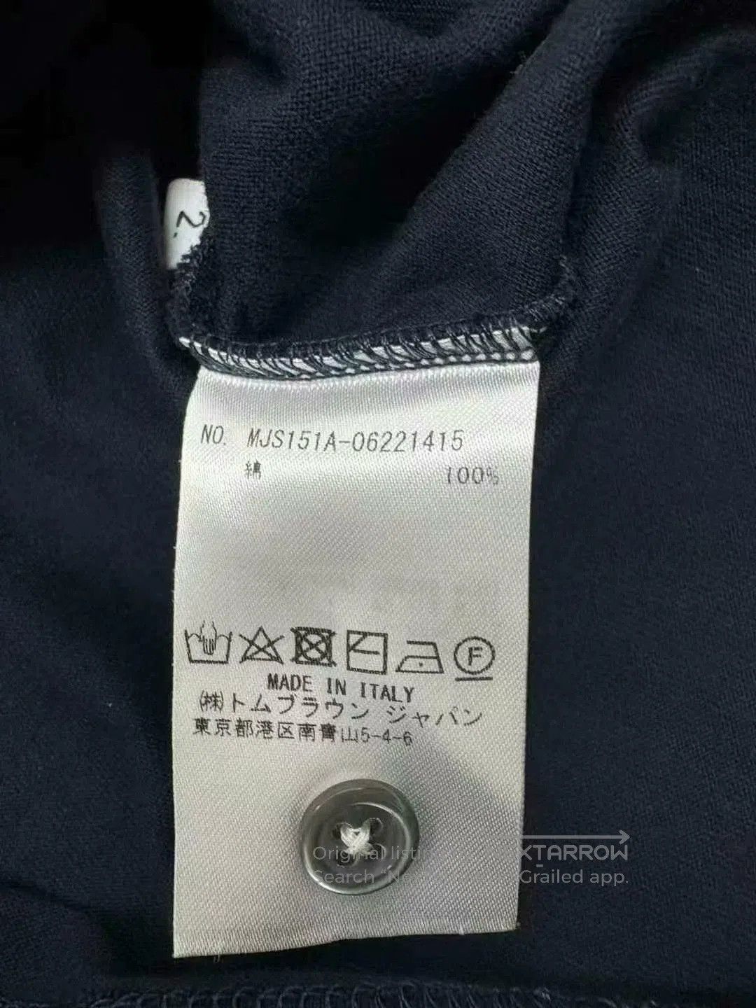 Thom Browne thom browne long sleeve striped t. Size US M / EU 48-50 / 2 - 7 Thumbnail