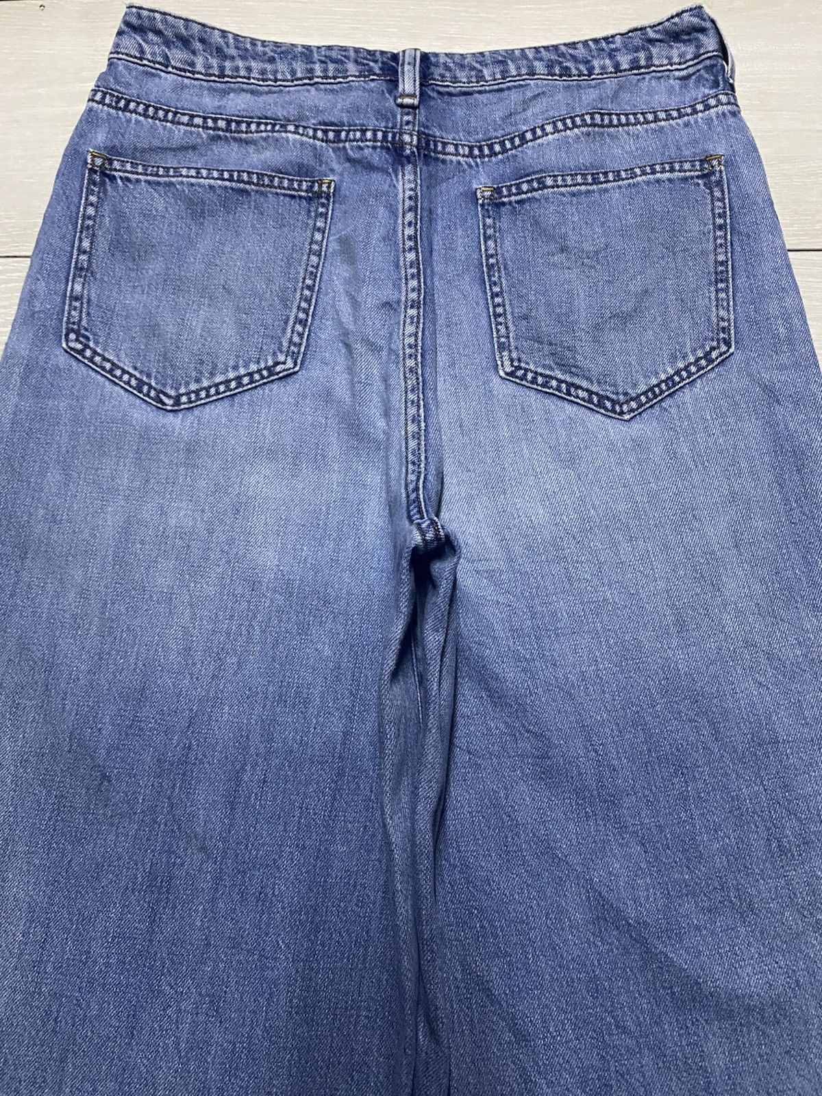 Japanese Brand Vintage Japanese Brand Earth Music & Ecology Baggy Jeans Size US 30 / EU 46 - 4 Thumbnail