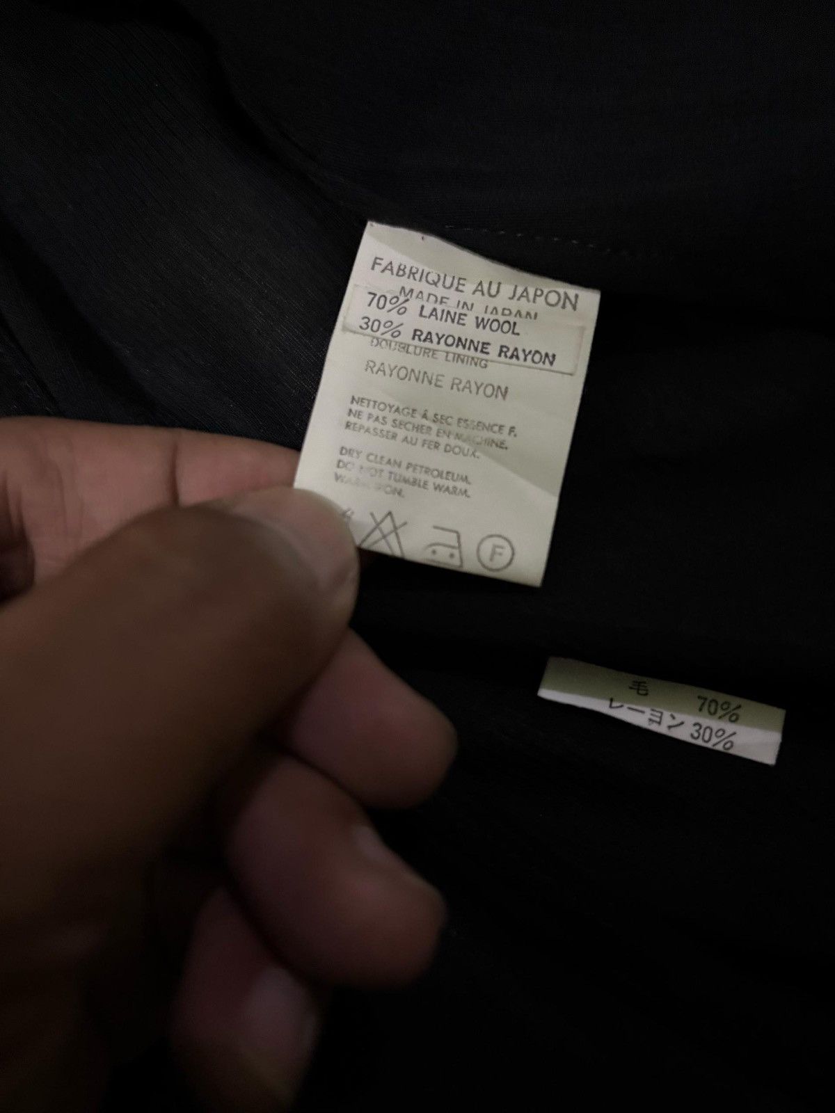 Y's × Yohji Yamamoto Yohji Yamamoto Y’s Rayon Jacket Design Rare Black Fashion Size US M / EU 48-50 / 2 - 9 Thumbnail