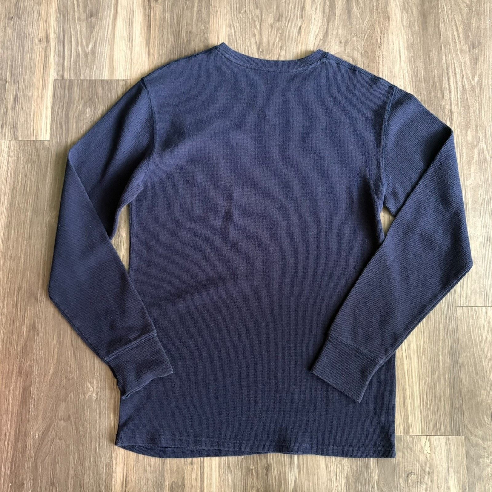 L.L. Bean Vintage Waffle Knit Thermal Shirt Long Sleeve Men's Size L Size US L / EU 52-54 / 3 - 5 Thumbnail