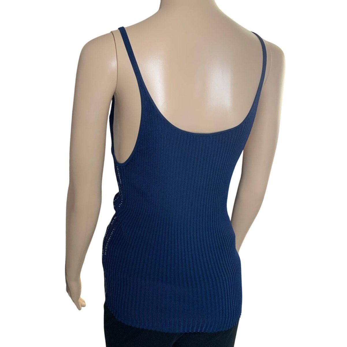 Gap Gap Women's Large Sequin Tank Top Purple Bling 4 Way Stretch Size L / US 10 / IT 46 - 5 Thumbnail