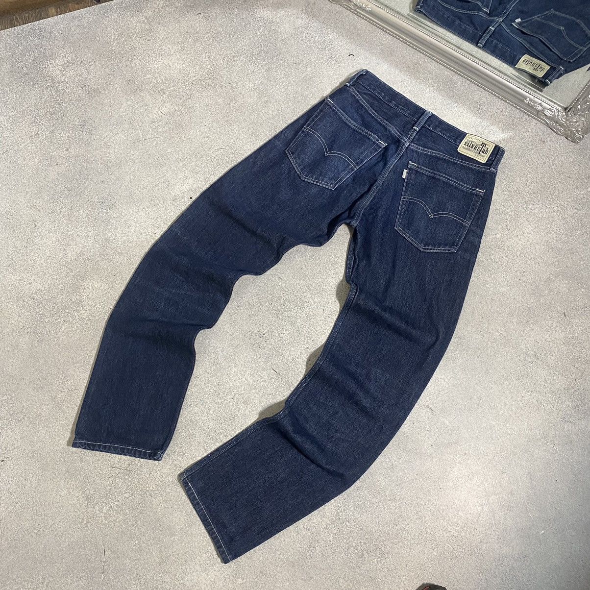 Vintage Levis Denim Jeans SliverTab Baggy