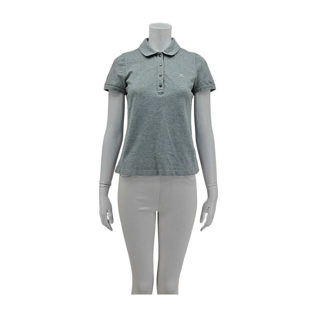 Burberry Burberry Blue Label Gray Polo Shirt Size S Size S / US 4 / IT 40 - 1 Thumbnail