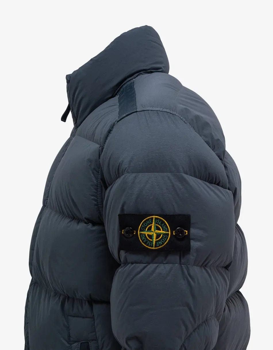Stone Island Stone Island Grey Down Jacket Size US XL / EU 56 / 4 - 8 Thumbnail