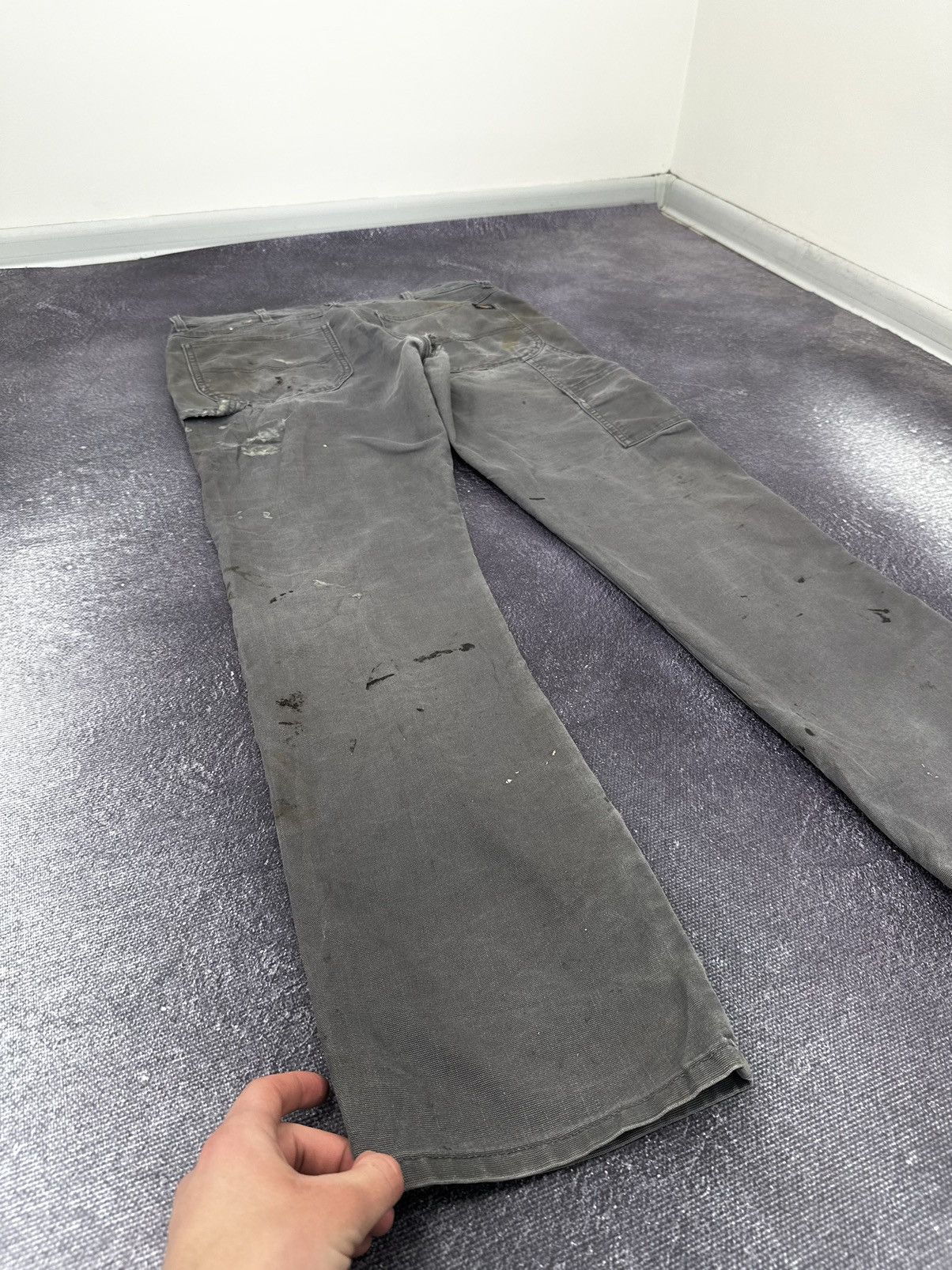 Dickies Vintage Dickies Faded Distressed Cargo Baggy Y2K Work Pants Size US 34 / EU 50 - 3 Thumbnail