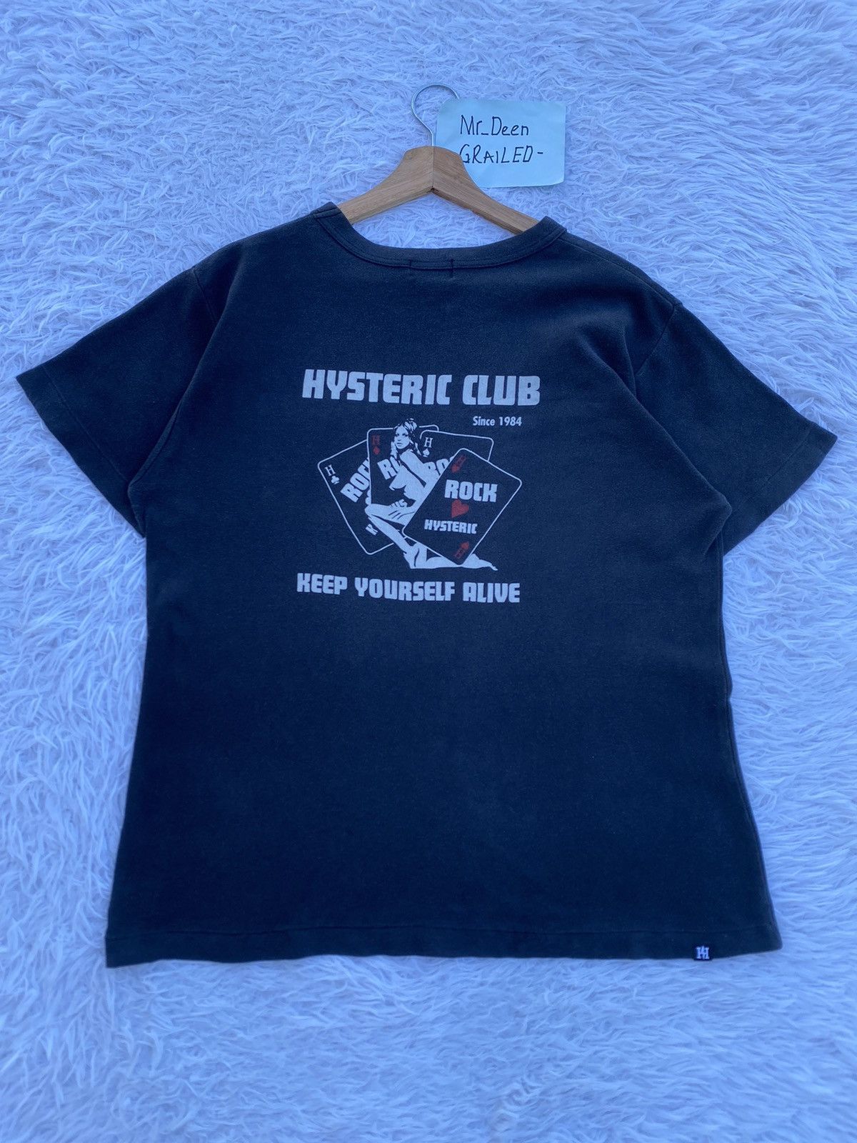 Hysteric Glamour Rare Hysteric Glamour Hysteric Club Tshirt Size US M / EU 48-50 / 2 - 2 Thumbnail